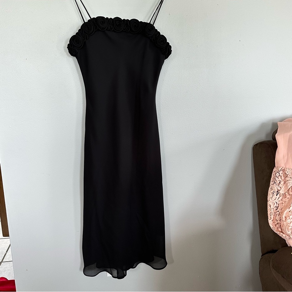 Breakin' Loose Vintage Y2K Midi Dress Black 5/6